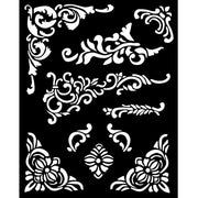 STAMPERIA Stencil Vintage Library KSTD135